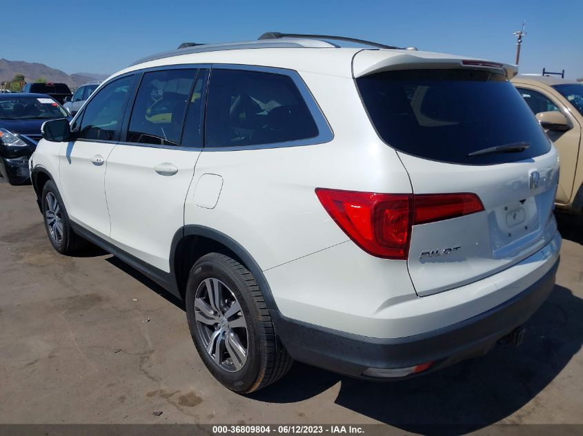 2017 HONDA PILOT EX-L - 5FNYF6H53HB004979