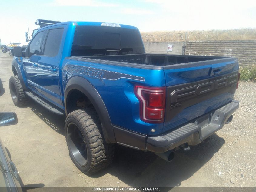 2019 FORD F-150 RAPTOR - 1FTFW1RG6KFB27754