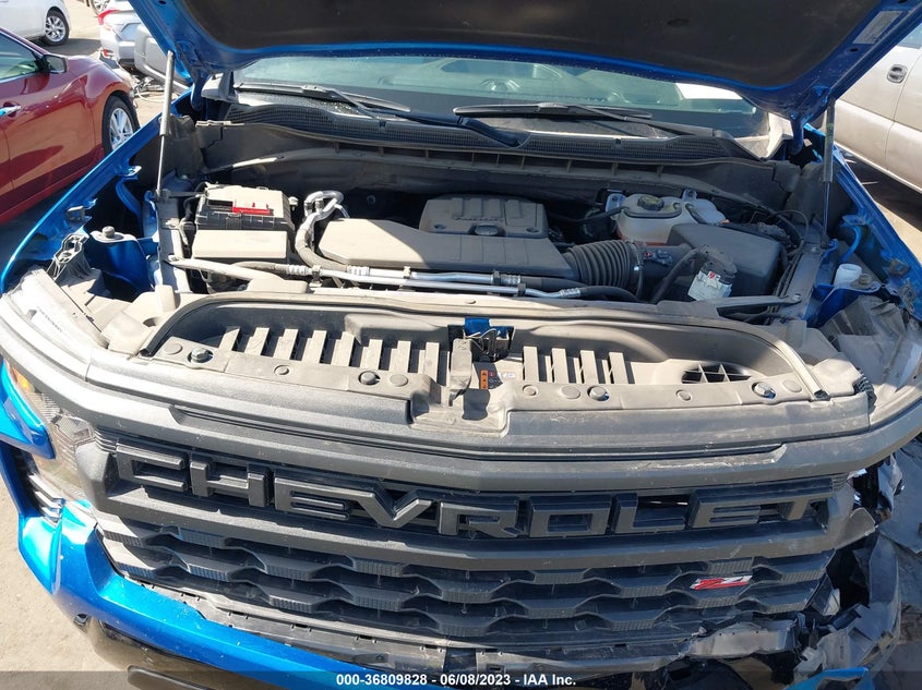 VIN 3GCPDCEK1NG576133 2022 CHEVROLET SILVERADO 1500 CUSTOM TRAIL BOSS