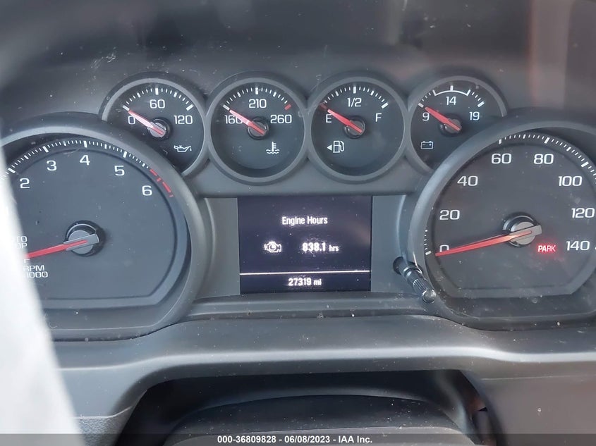VIN 3GCPDCEK1NG576133 2022 CHEVROLET SILVERADO 1500 CUSTOM TRAIL BOSS