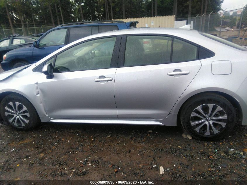 2022 TOYOTA COROLLA HYBRID LE - JTDEAMDE4NJ040616