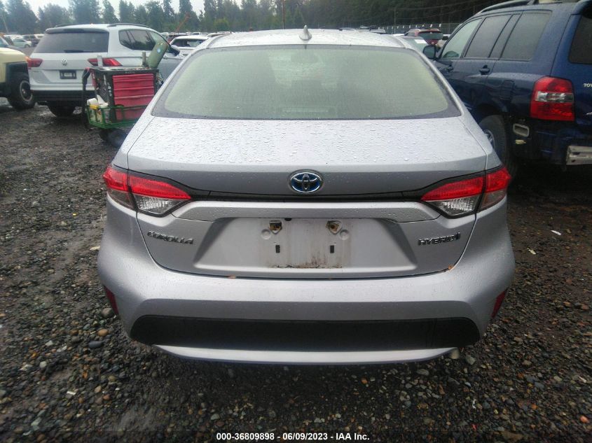 2022 TOYOTA COROLLA HYBRID LE - JTDEAMDE4NJ040616