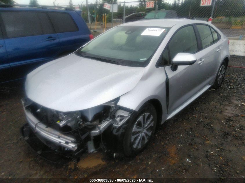2022 TOYOTA COROLLA HYBRID LE - JTDEAMDE4NJ040616