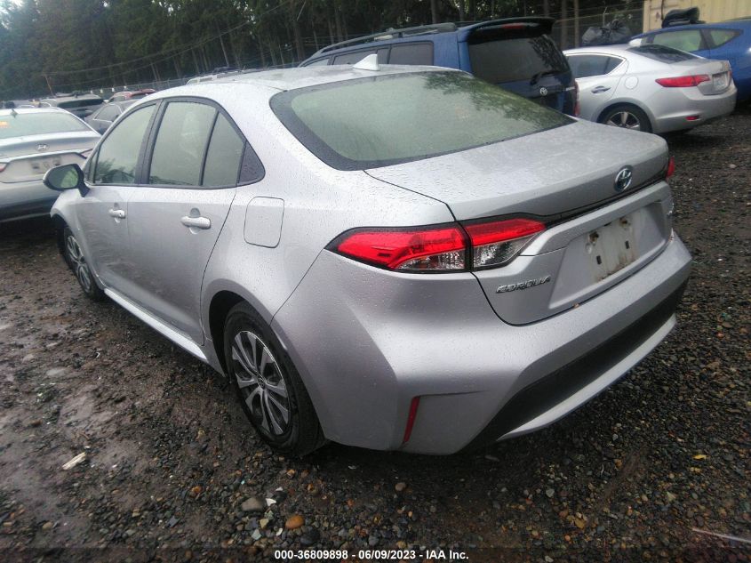 2022 TOYOTA COROLLA HYBRID LE - JTDEAMDE4NJ040616