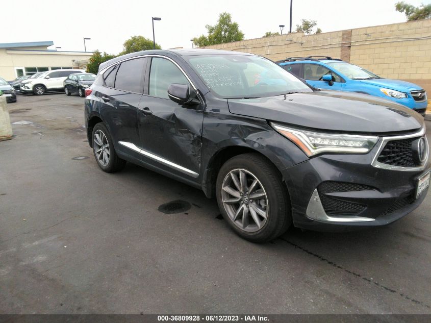 2020 ACURA RDX W/TECHNOLOGY PKG - 5J8TC1H5XLL015507