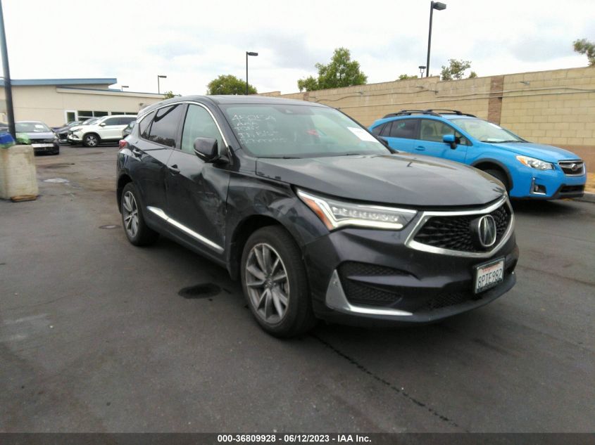 2020 ACURA RDX W/TECHNOLOGY PKG - 5J8TC1H5XLL015507