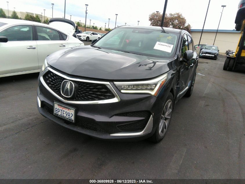 2020 ACURA RDX W/TECHNOLOGY PKG - 5J8TC1H5XLL015507