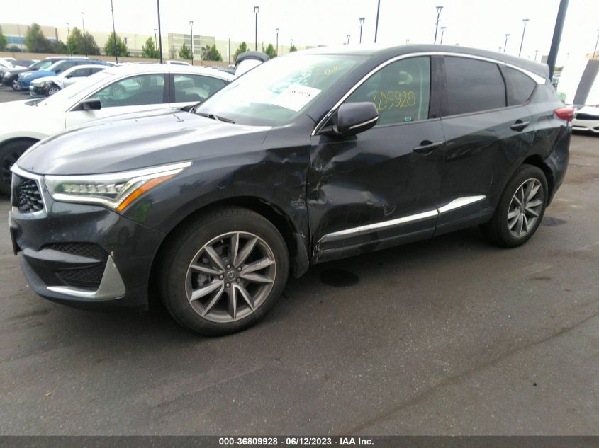 2020 ACURA RDX W/TECHNOLOGY PKG - 5J8TC1H5XLL015507