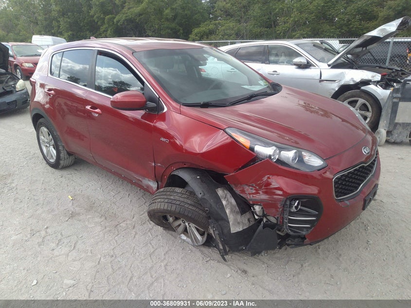 VIN KNDPMCAC0K7613730 2019 KIA SPORTAGE LX