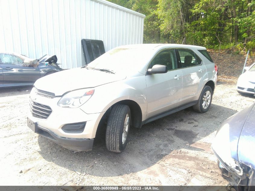 2017 CHEVROLET EQUINOX LS - 2GNALBEK2H1546050