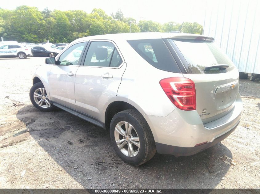 2017 CHEVROLET EQUINOX LS - 2GNALBEK2H1546050