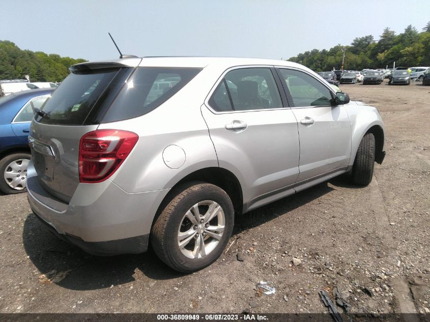 2017 CHEVROLET EQUINOX LS - 2GNALBEK2H1546050