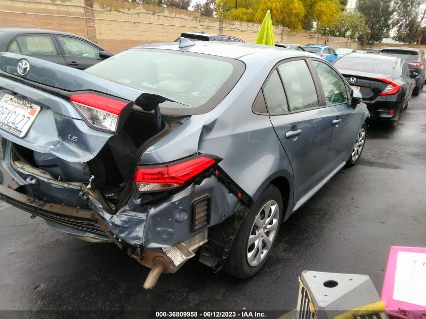 2020 TOYOTA COROLLA LE - 5YFEPRAE7LP142288