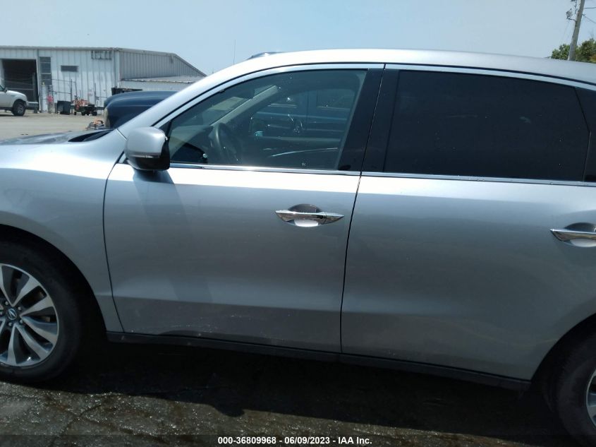 2016 ACURA MDX W/TECH/W/TECH - 5FRYD4H43GB056921