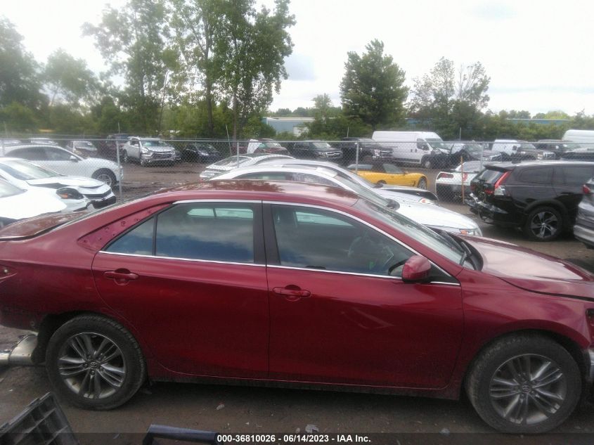 2017 TOYOTA CAMRY XLE/SE/LE/XSE - 4T1BF1FK5HU616802
