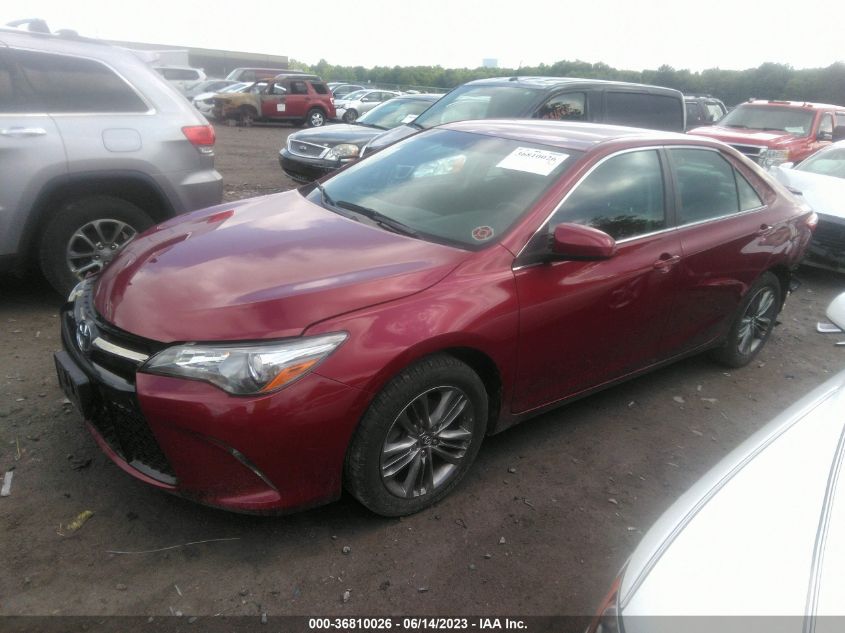 2017 TOYOTA CAMRY XLE/SE/LE/XSE - 4T1BF1FK5HU616802