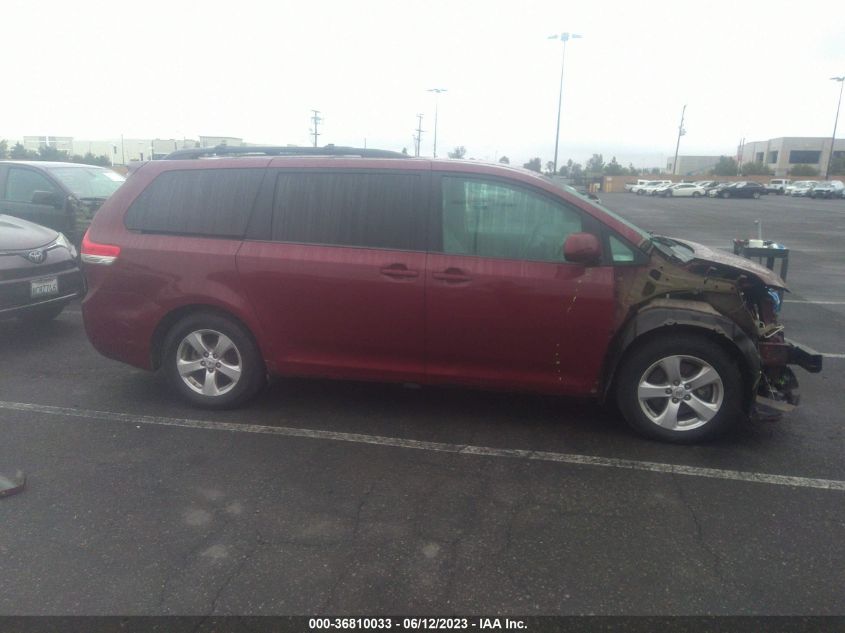 2013 TOYOTA SIENNA LE - 5TDKK3DC3DS286647