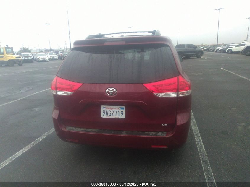 2013 TOYOTA SIENNA LE - 5TDKK3DC3DS286647