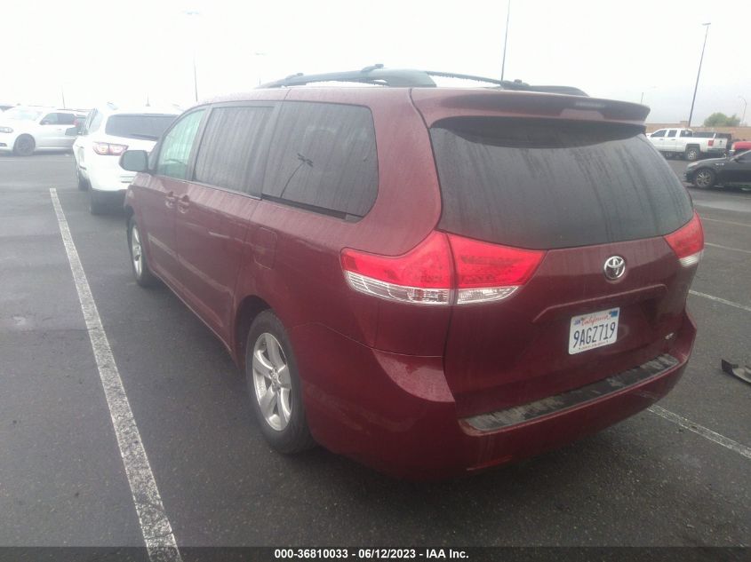 2013 TOYOTA SIENNA LE - 5TDKK3DC3DS286647