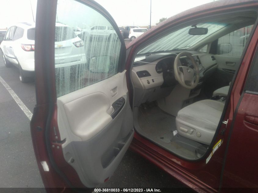 2013 TOYOTA SIENNA LE - 5TDKK3DC3DS286647