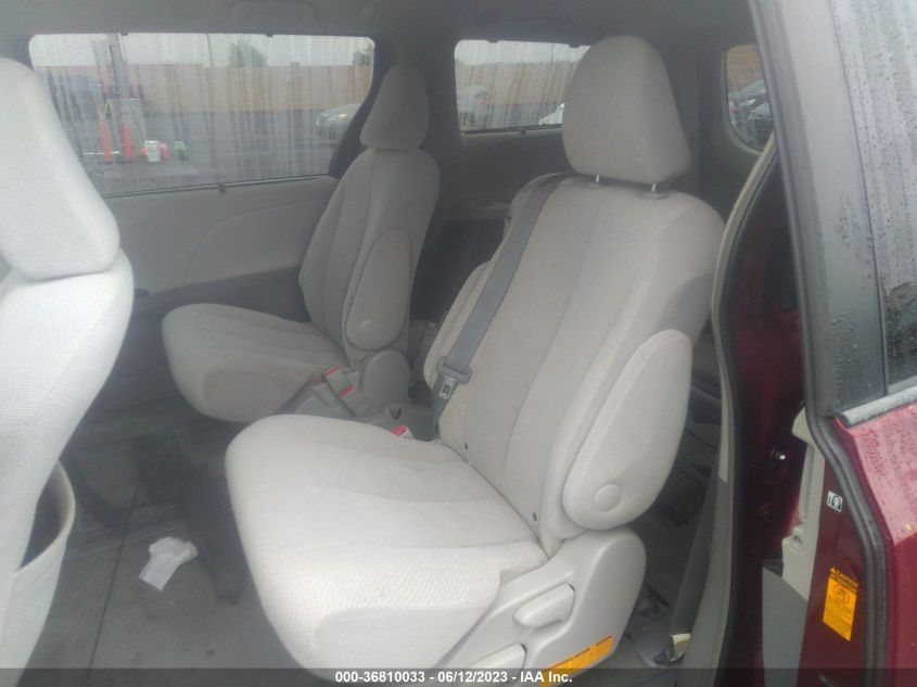 2013 TOYOTA SIENNA LE - 5TDKK3DC3DS286647
