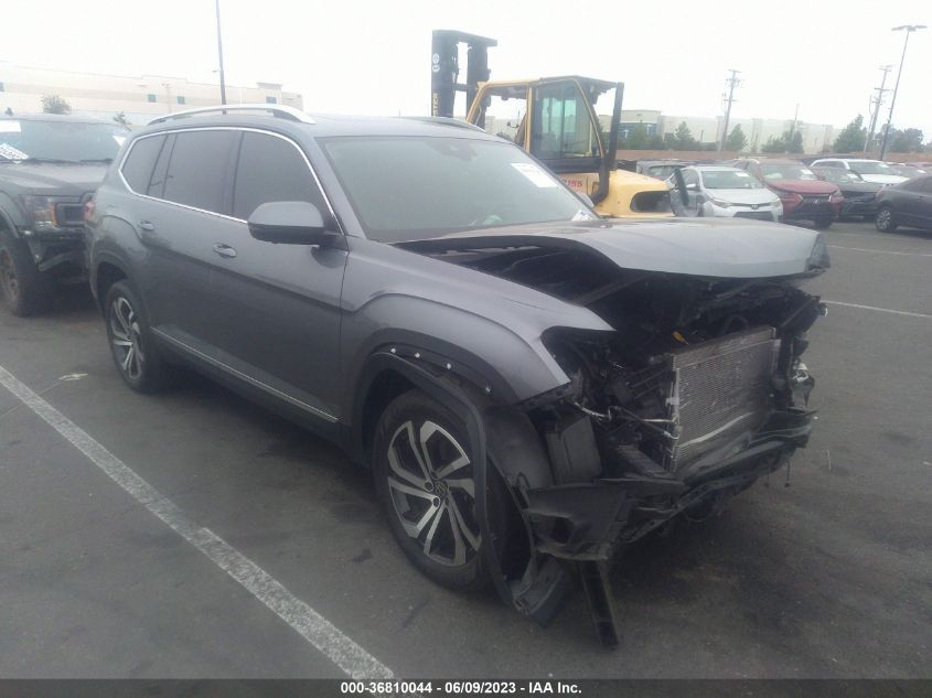 2021 VOLKSWAGEN ATLAS 3.6L V6 SEL PREMIUM - 1V2TR2CA5MC546640