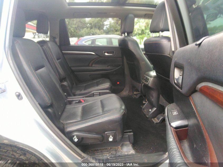 2014 TOYOTA HIGHLANDER LIMITED - 5TDDKRFH7ES045289