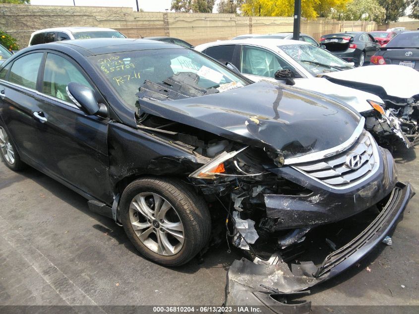 2013 HYUNDAI SONATA LIMITED PZEV - 5NPEC4AC6DH537445