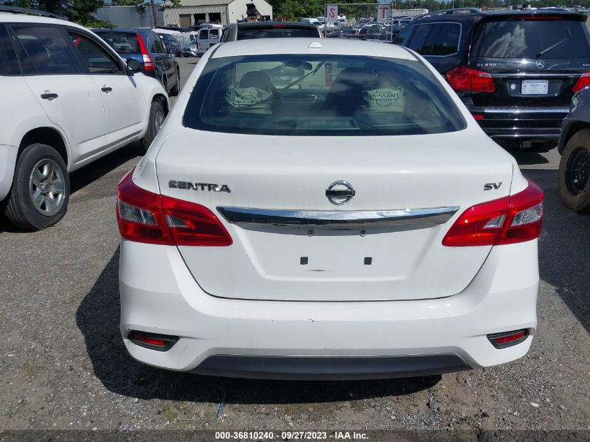 2019 NISSAN SENTRA SV - 3N1AB7AP5KY316184