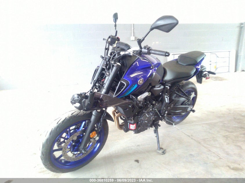 VIN JYARM32E1NA005484 2022 YAMAHA MT07