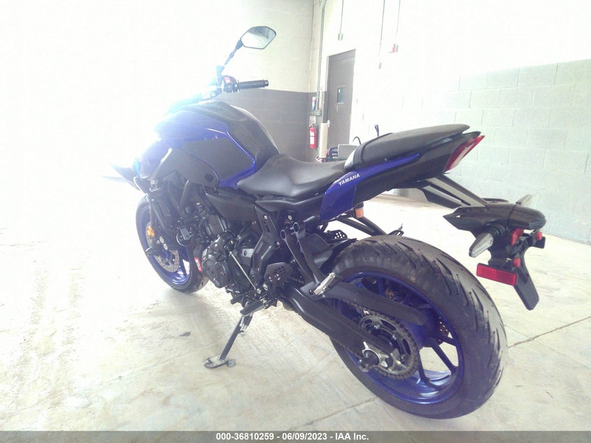 VIN JYARM32E1NA005484 2022 YAMAHA MT07