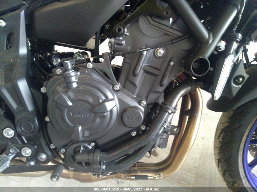 VIN JYARM32E1NA005484 2022 YAMAHA MT07