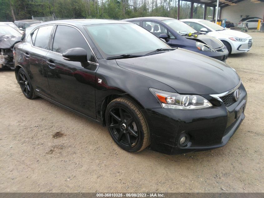 2013 LEXUS CT 200H HYBRID - JTHKD5BH5D2162373