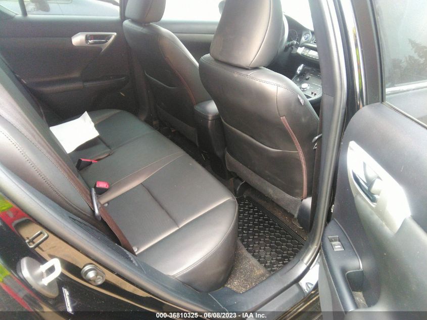 2013 LEXUS CT 200H HYBRID - JTHKD5BH5D2162373