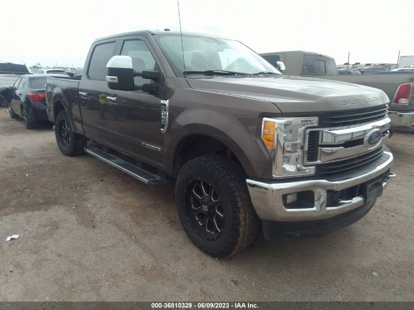 2017 FORD SUPER DUTY F-250 SRW LARIAT/PLATINUM - 1FT7W2BT4HEE21752