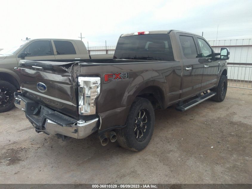 2017 FORD SUPER DUTY F-250 SRW LARIAT/PLATINUM - 1FT7W2BT4HEE21752
