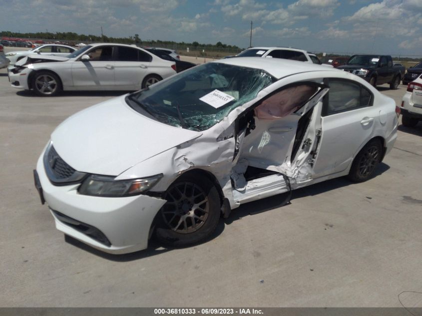 2013 HONDA CIVIC SDN LX - 19XFB2F57DE022643
