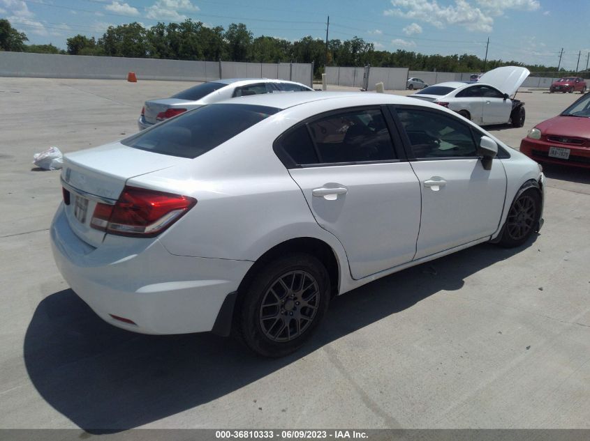 2013 HONDA CIVIC SDN LX - 19XFB2F57DE022643