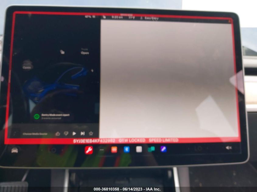 2019 TESLA MODEL 3 - 5YJ3E1EB4KF432982