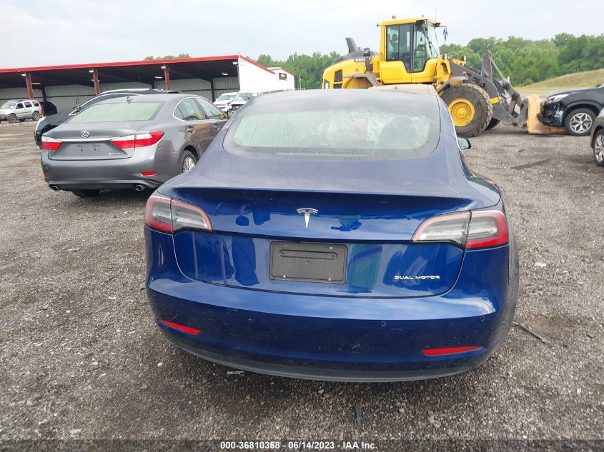2019 TESLA MODEL 3 - 5YJ3E1EB4KF432982