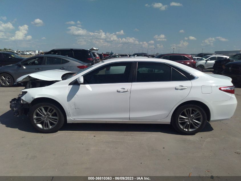 2017 TOYOTA CAMRY XLE/SE/LE/XSE - 4T1BF1FK4HU323229
