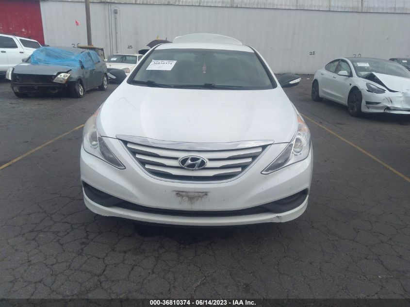 2014 HYUNDAI SONATA GLS - 5NPEB4AC4EH854595