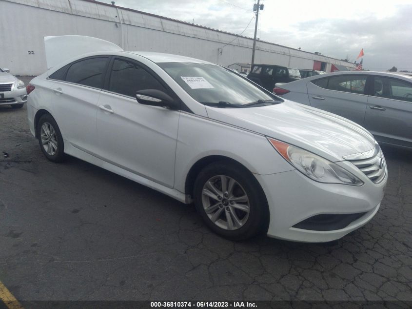 2014 HYUNDAI SONATA GLS - 5NPEB4AC4EH854595