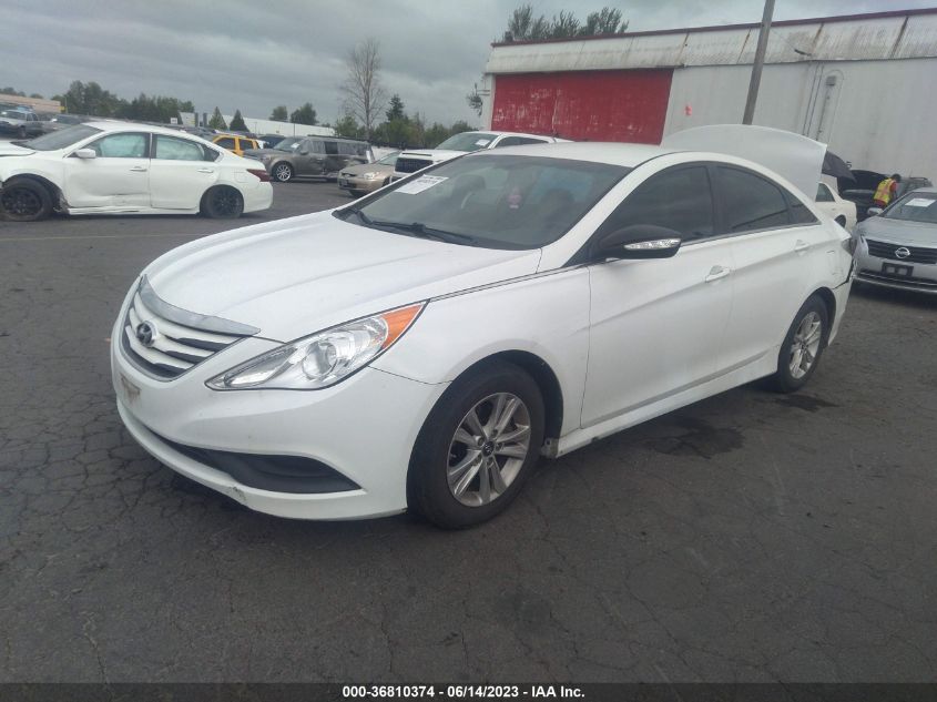 2014 HYUNDAI SONATA GLS - 5NPEB4AC4EH854595