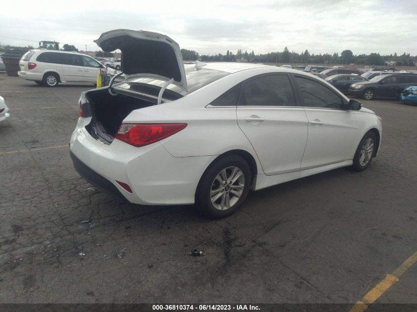 2014 HYUNDAI SONATA GLS - 5NPEB4AC4EH854595