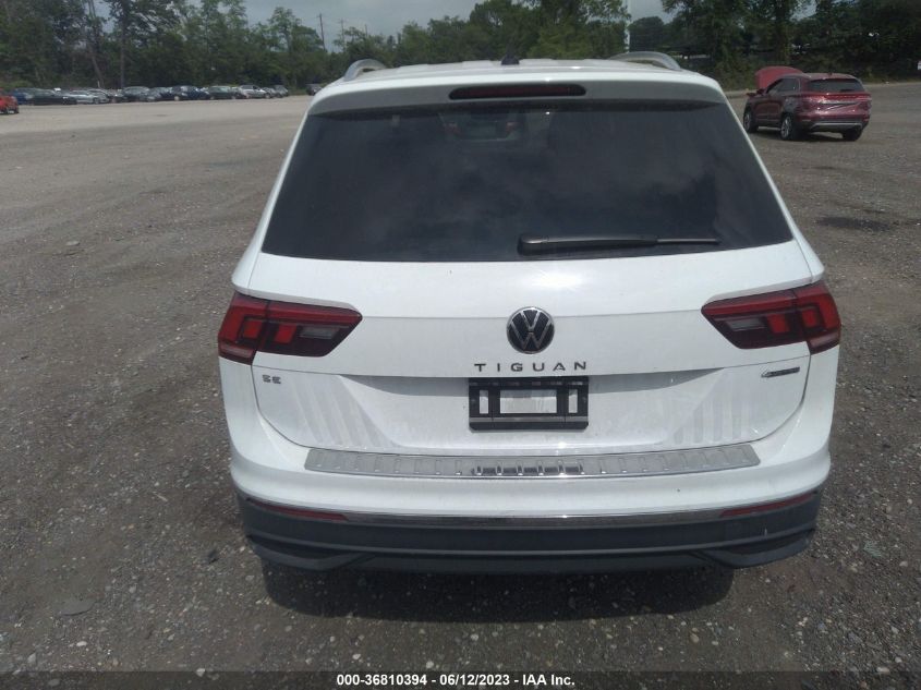 2022 VOLKSWAGEN TIGUAN SE - 3VV2B7AX2NM175511