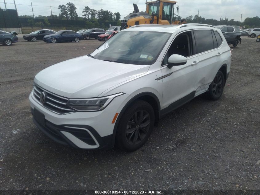 2022 VOLKSWAGEN TIGUAN SE - 3VV2B7AX2NM175511