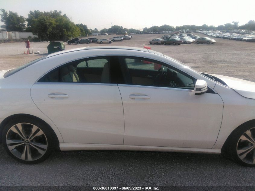 2018 MERCEDES-BENZ CLA 250 - WDDSJ4EB1JN650635