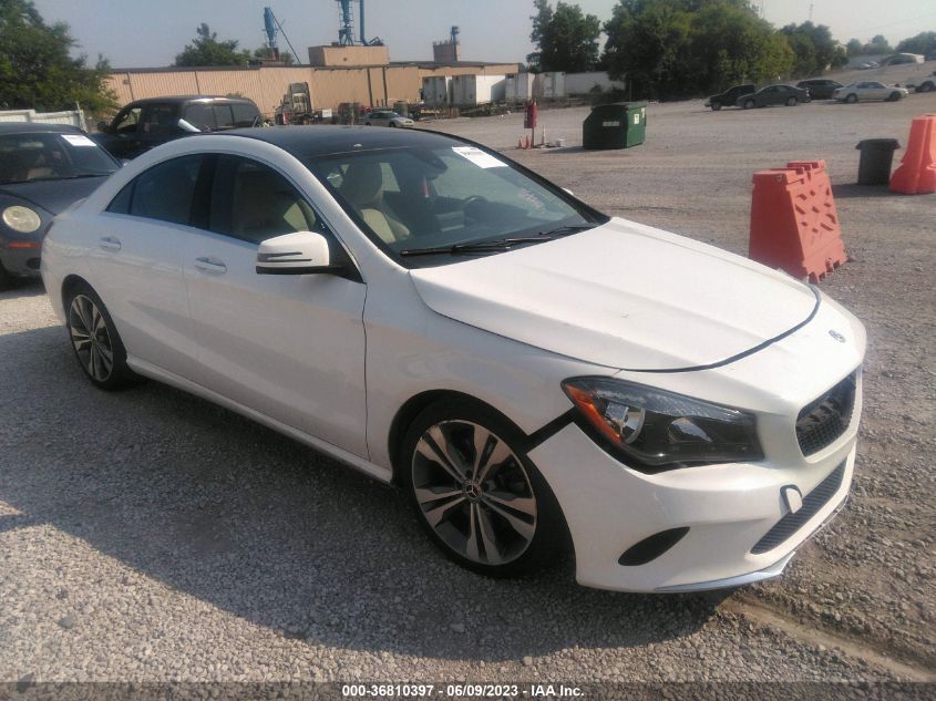 2018 MERCEDES-BENZ CLA 250 - WDDSJ4EB1JN650635