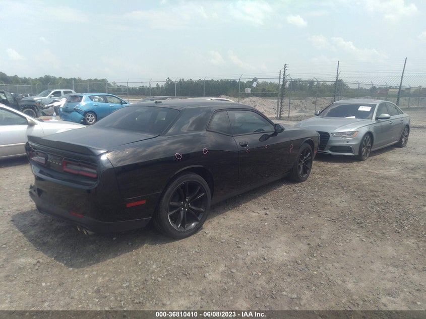 VIN 2C3CDZAG0JH339201 2018 DODGE CHALLENGER SXT
